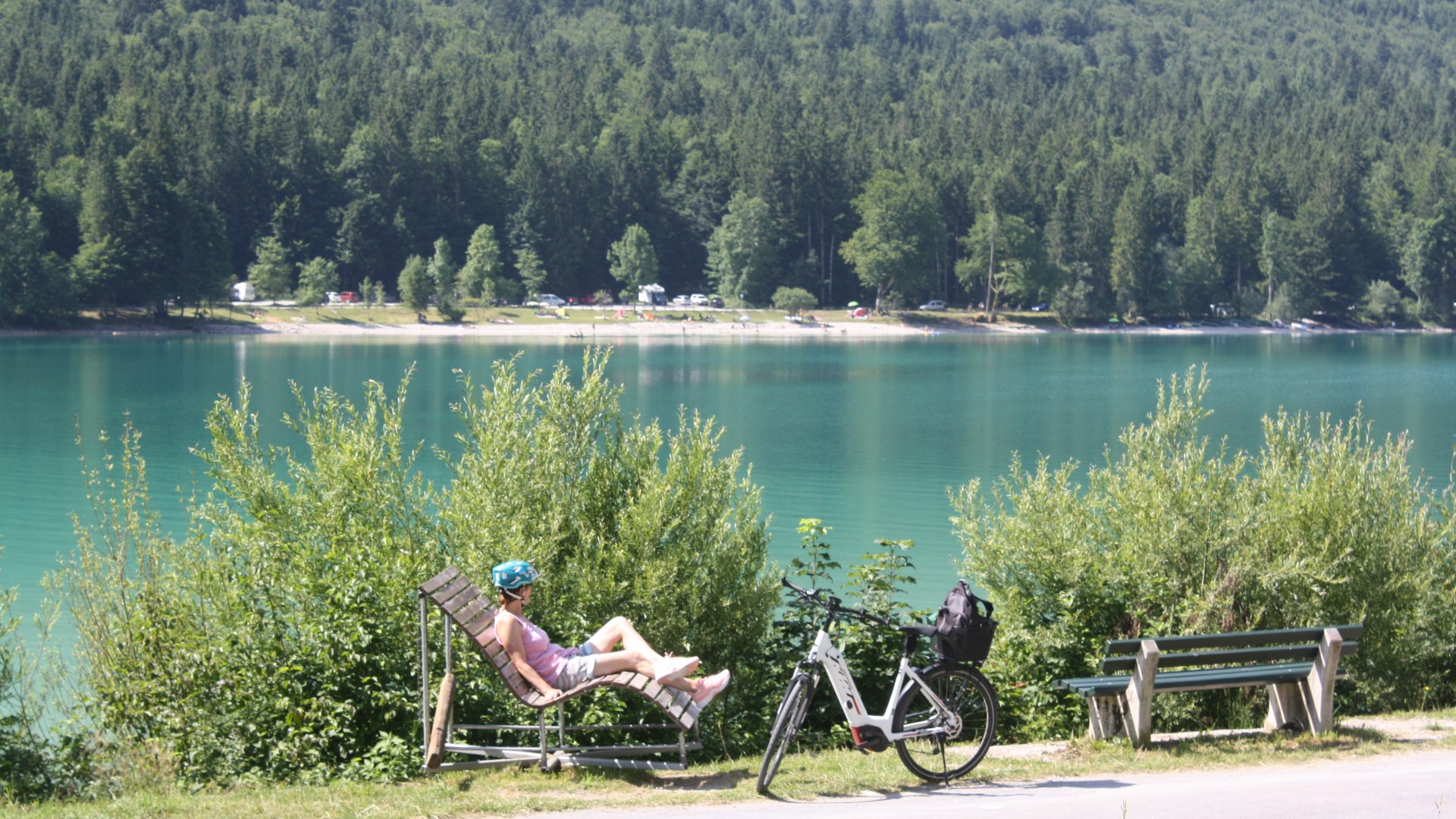 Rast am See, © Gemeinde Jachenau Rast am See, © Gemeinde Jachenau