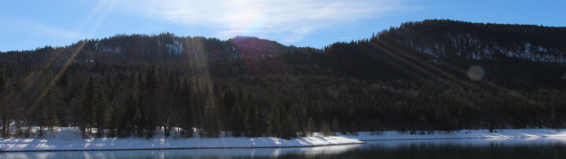 Walchensee im Winter Walchensee im Winter