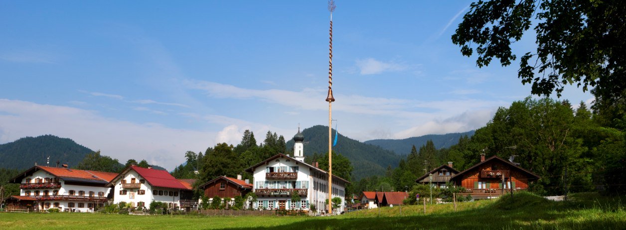 Dorfansicht, © Gemeinde Jachenau