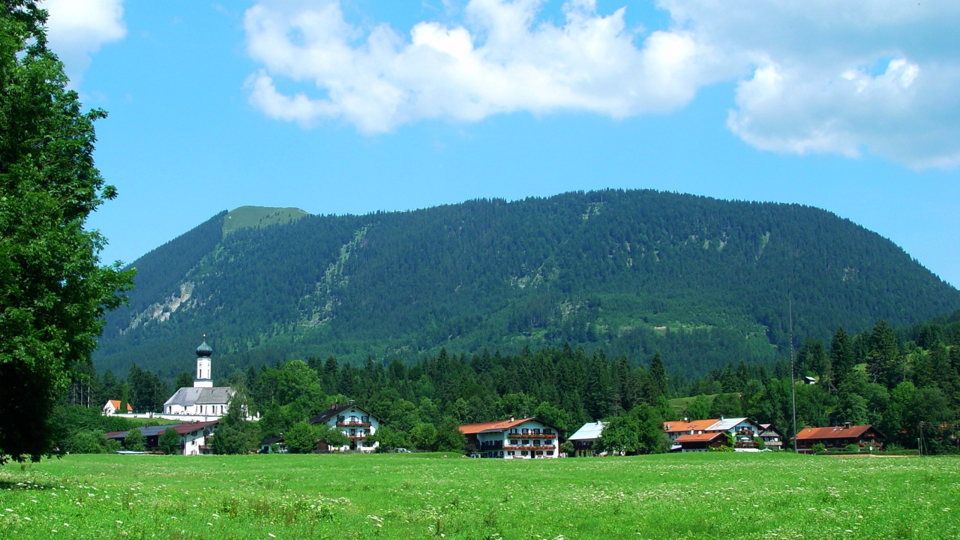 Dorfansicht, © Gemeinde Jachenau