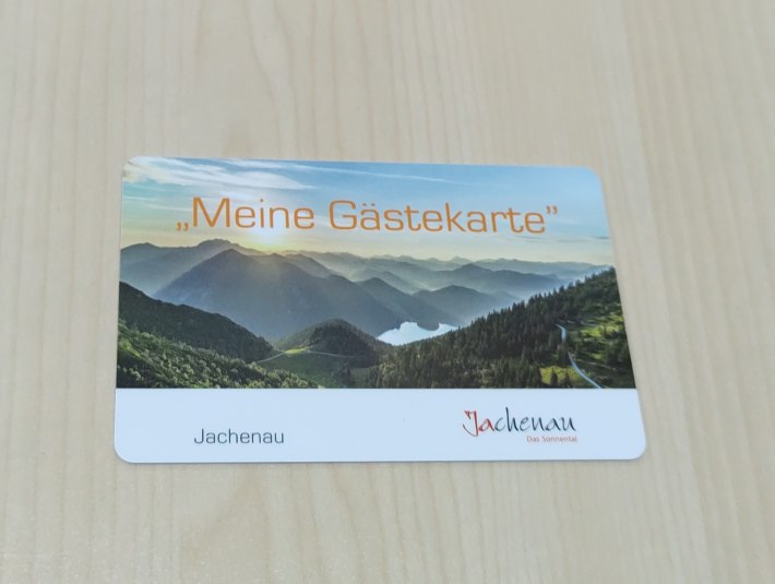 Gästekarte Jachenau, © Gemeinde Jachenau