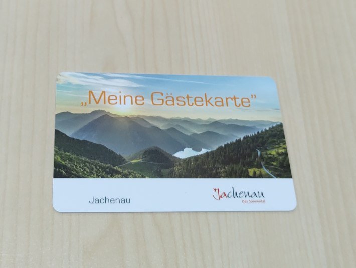 Gästekarte Jachenau, © Gemeinde Jachenau