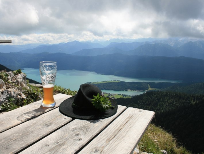 Brotzeit am Berg, © Gemeinde Jachenau