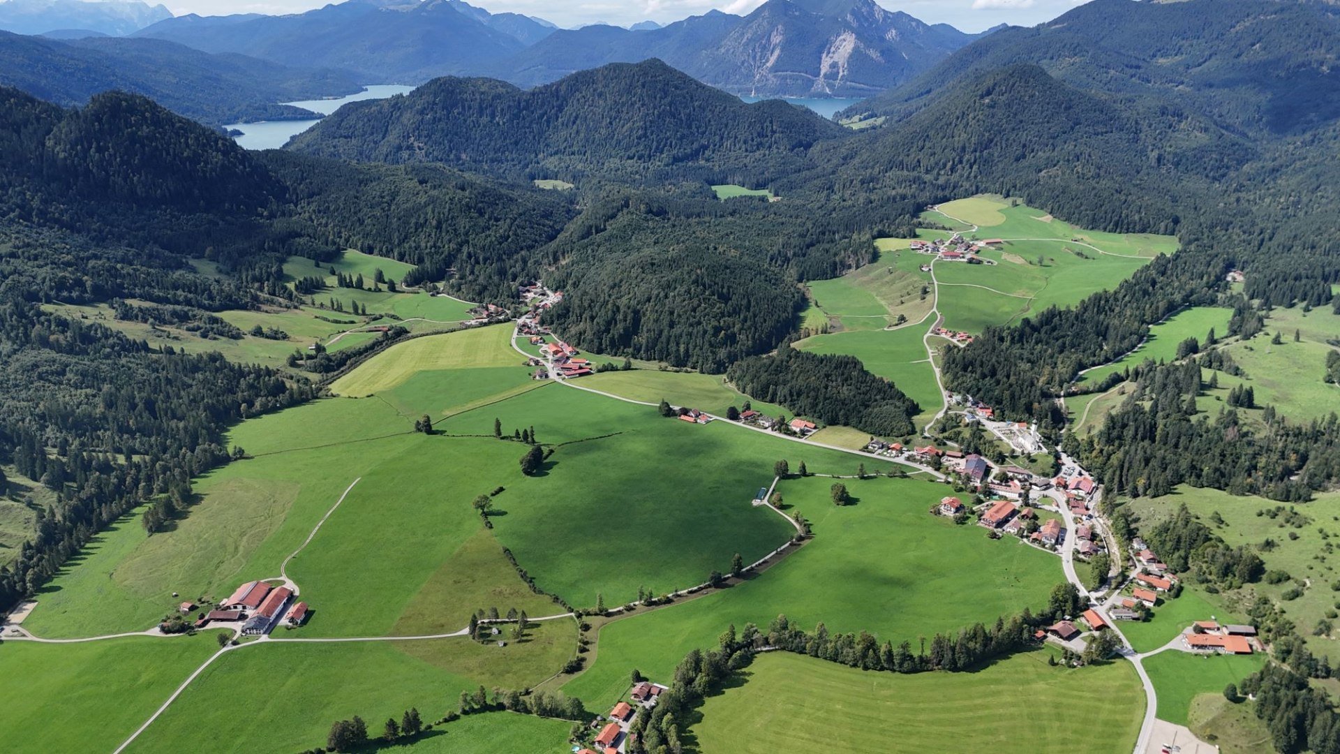 Blick &uuml;ber Jachenau Obertal, &copy; Martin Fichtner