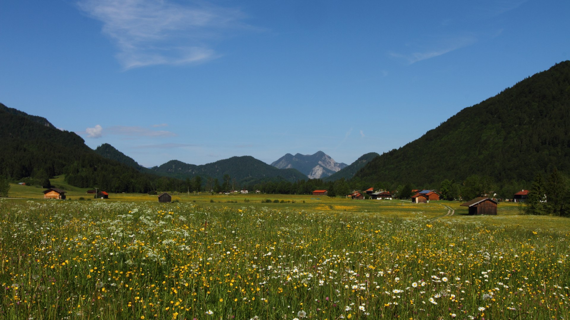 Blick vom Reitgraben, &copy; Gemeinde Jachenau