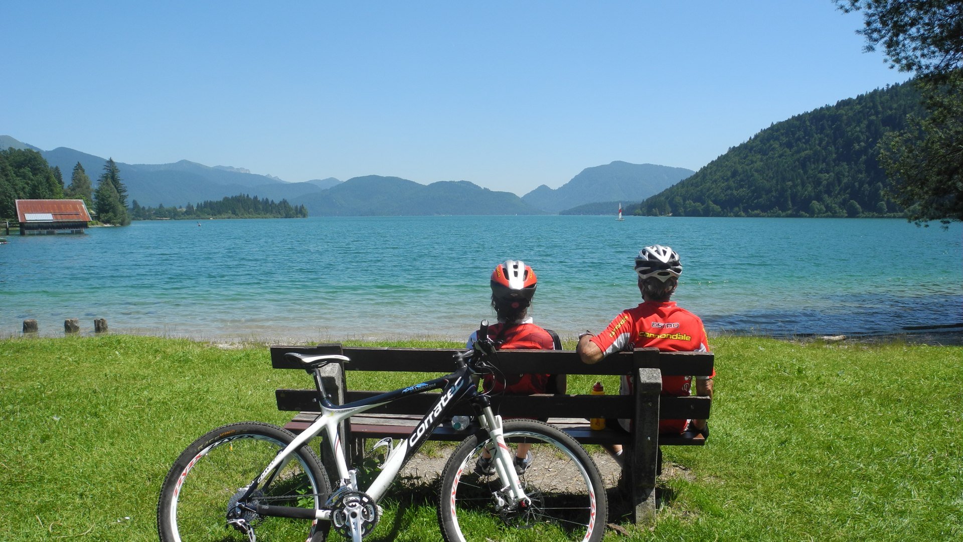 Radfahrer, © Gemeinde Jachenau
